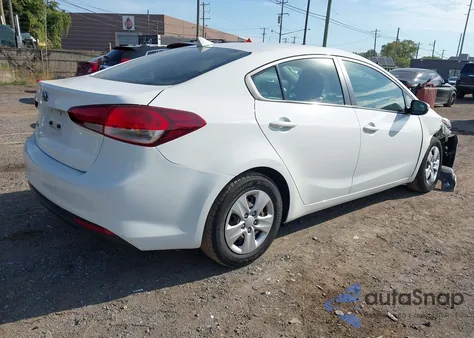 2018 Kia Forte Lx из США, поврежденный, VIN 3KPFK4A78JE238551